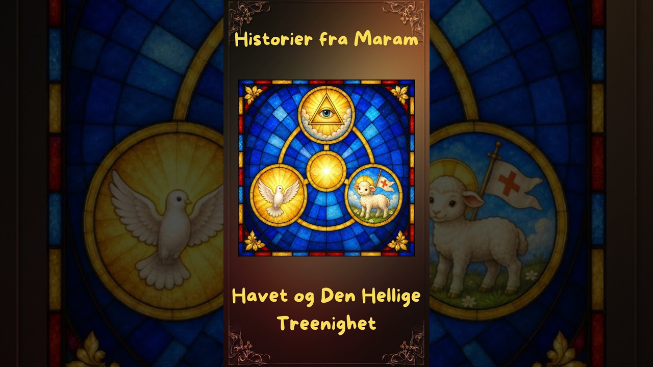 Illustrasjon fra episoden Havet og Den Hellige Treenighet.
