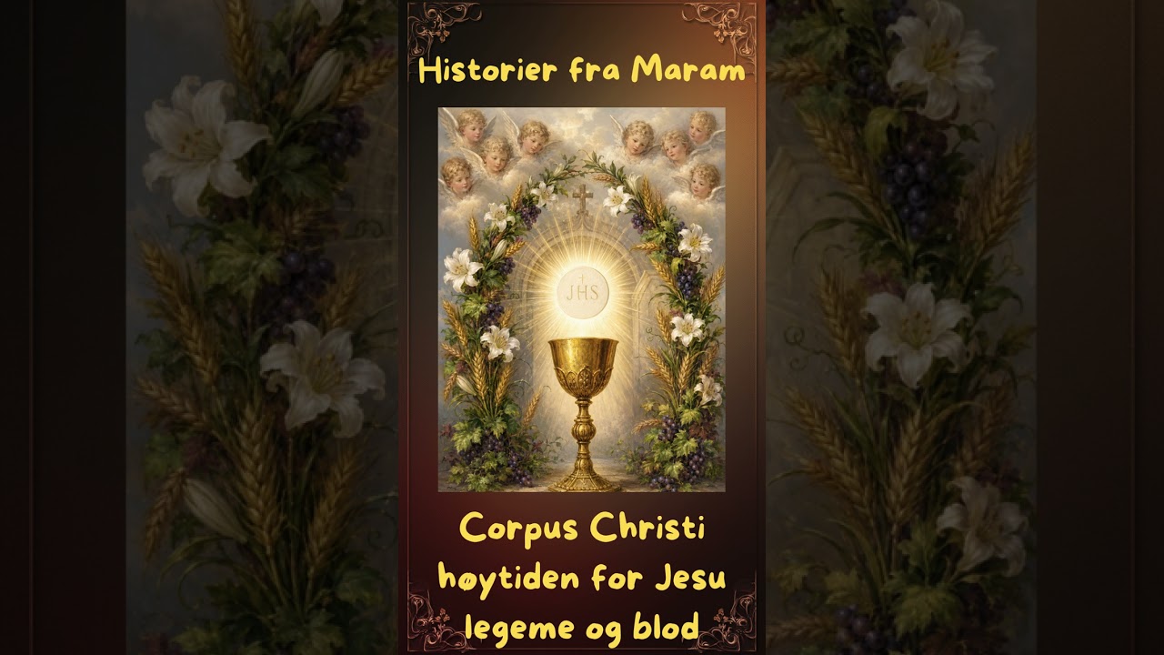 Illustrasjon fra episoden Corpus Christi – høytiden for Jesu legeme og blod.