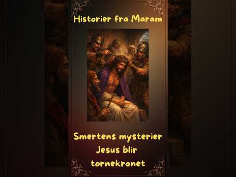 Illustrasjon fra episoden Smertens mysterier 3 – Jesus blir tornekronet.