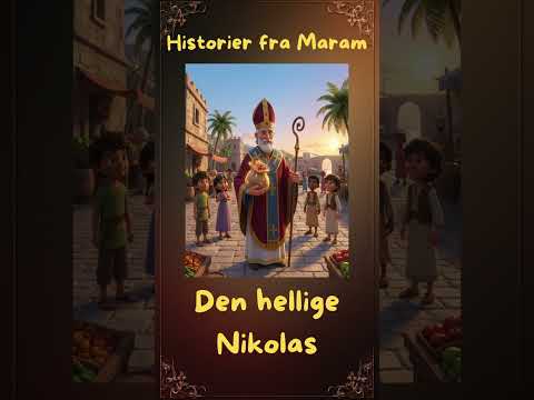 Illustrasjon fra episoden Den hellige Nikolas – godhet, gaver og nestekjærlighet.